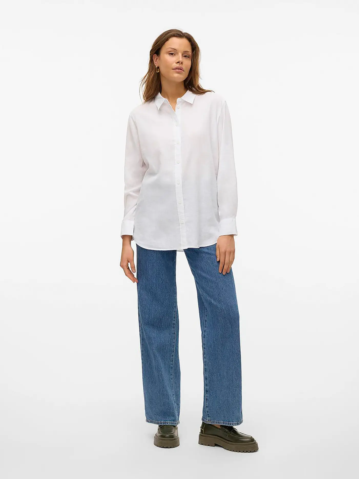 VERO MODA | Bluse VMLINN | weiss